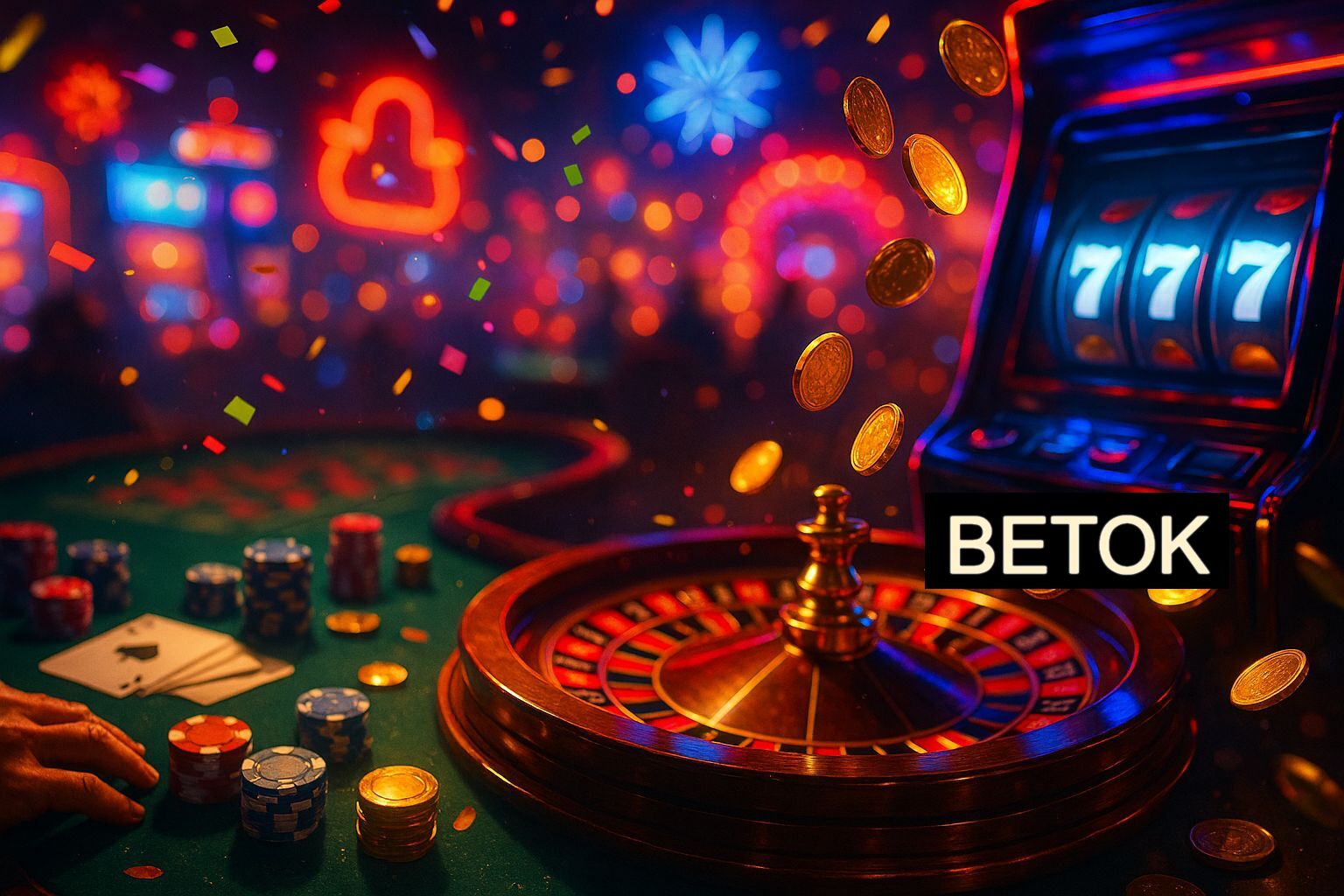 Jogos emocionantes no BETOK