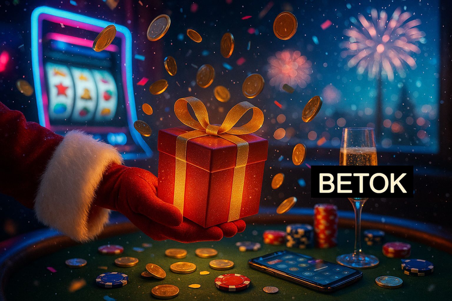 Promoções de Ano Novo no BETOK